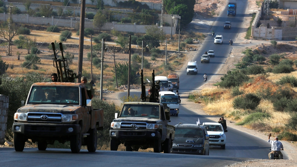 Syrian arrive in Idlib