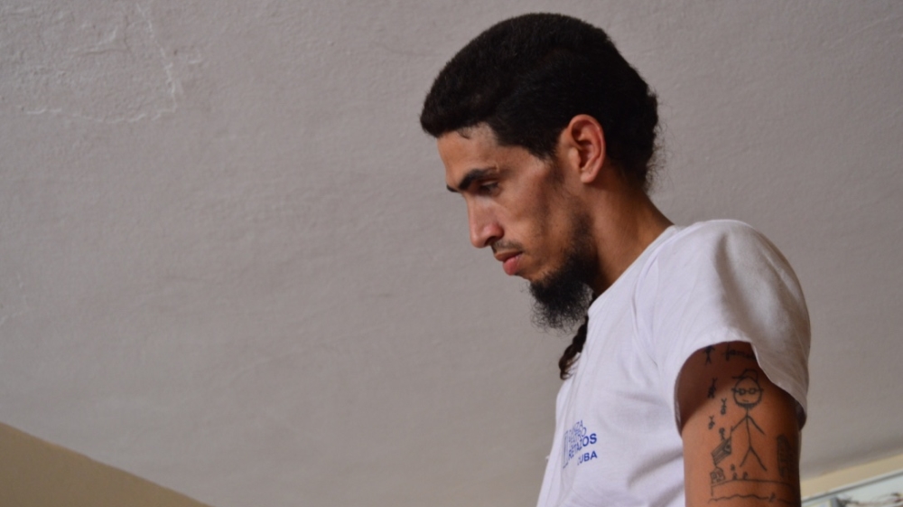 Yoel Gonzalez Rodriguez, 27, is a dancer, choreographer and founder of the Guantanamo-based dance company Medula [Sylvia Hines/Al Jazeera]