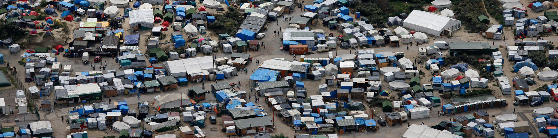 About 7,000 people live in the remaining northern half of the camp [File: Pascal Rossignol/Reuters]