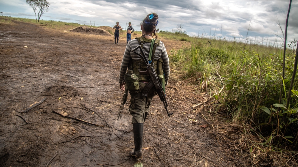 Olga on patrol [Tomas Ayuso/Al Jazeera] 