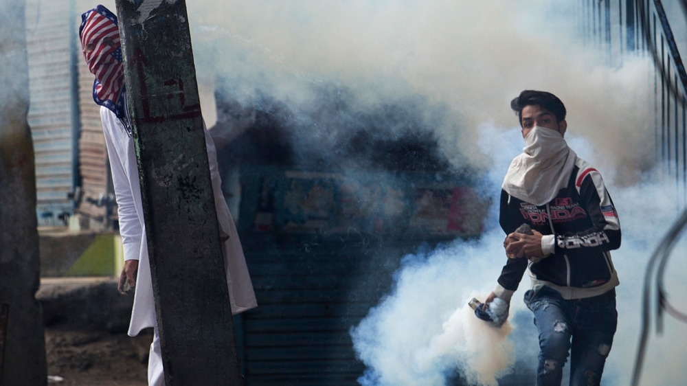 With Tuesday's killings, the death toll in the unrest, which has entered its third month, climbed to 79  [Dar Yasin/AP]