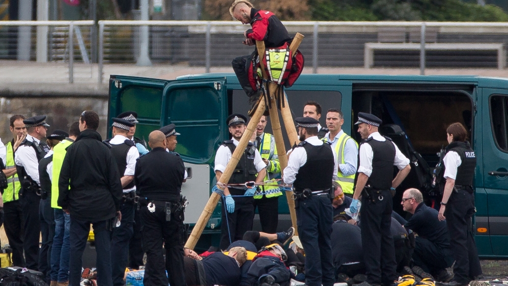 black lives matter london city airport