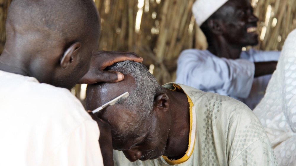 Nigerian refugees in Assaga settlement struggle to maintain normality in their everyday lives [Lucas Destrijcker/Al Jazeera] 