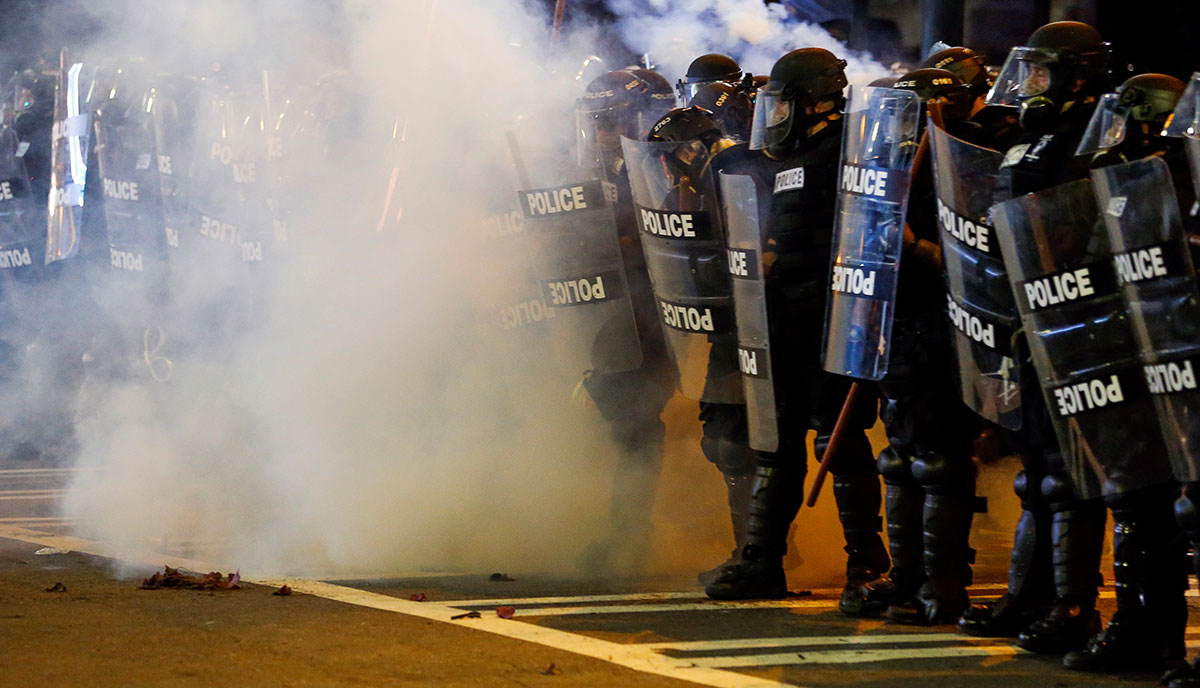 Unrest in Charlotte