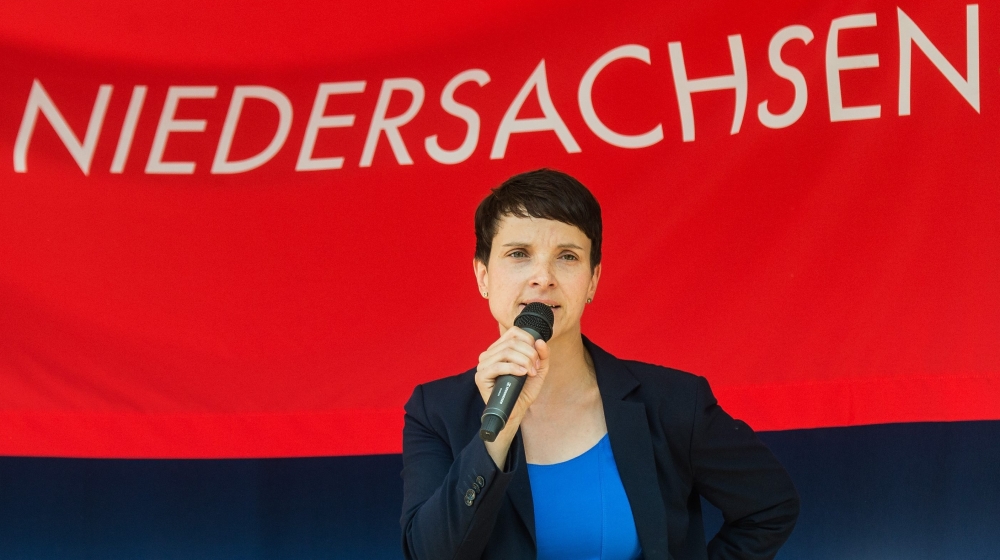 AfD local election campaign in Hanover