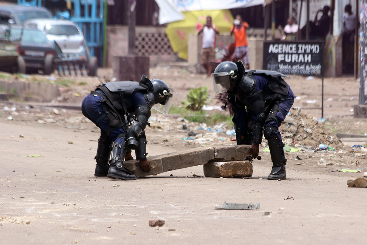 DRC clashes