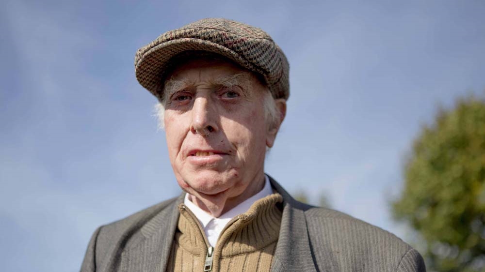  Frank Flanley has been coming to the fair for more than 50 years [Barbara McCarthy/Al Jazeera]