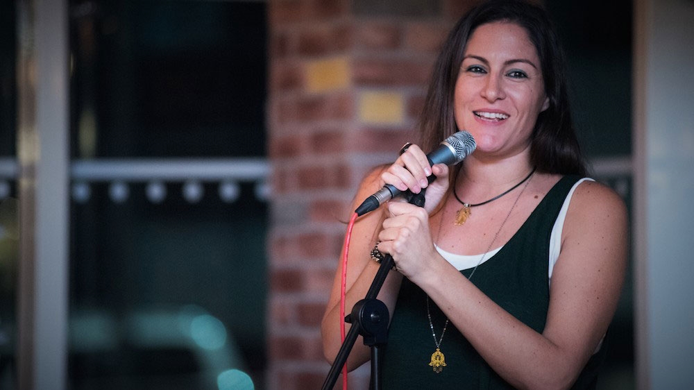 Zena Hachem Beck-Lebanese poet- Natheer Halawani