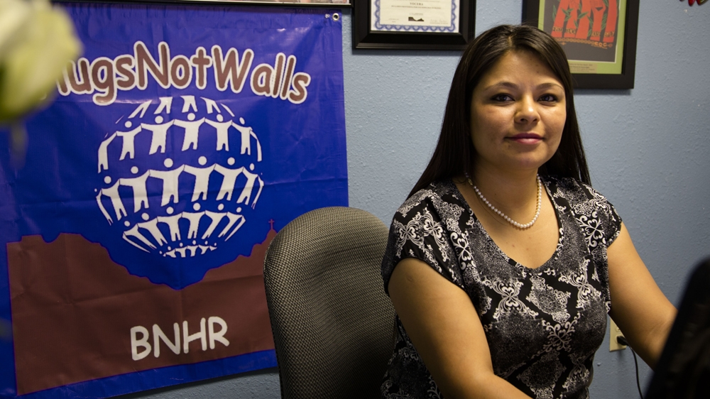 Gabriela Castaneda is a Mexican mother of three and a former undocumented immigrant [Scilla Alecci/Al Jazeera] 