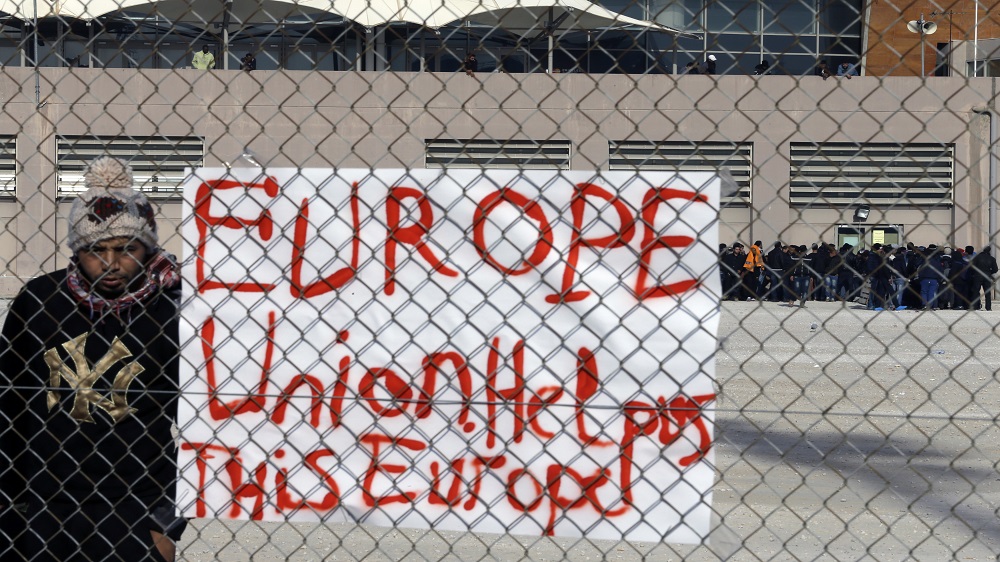 Afghan refugee Greece