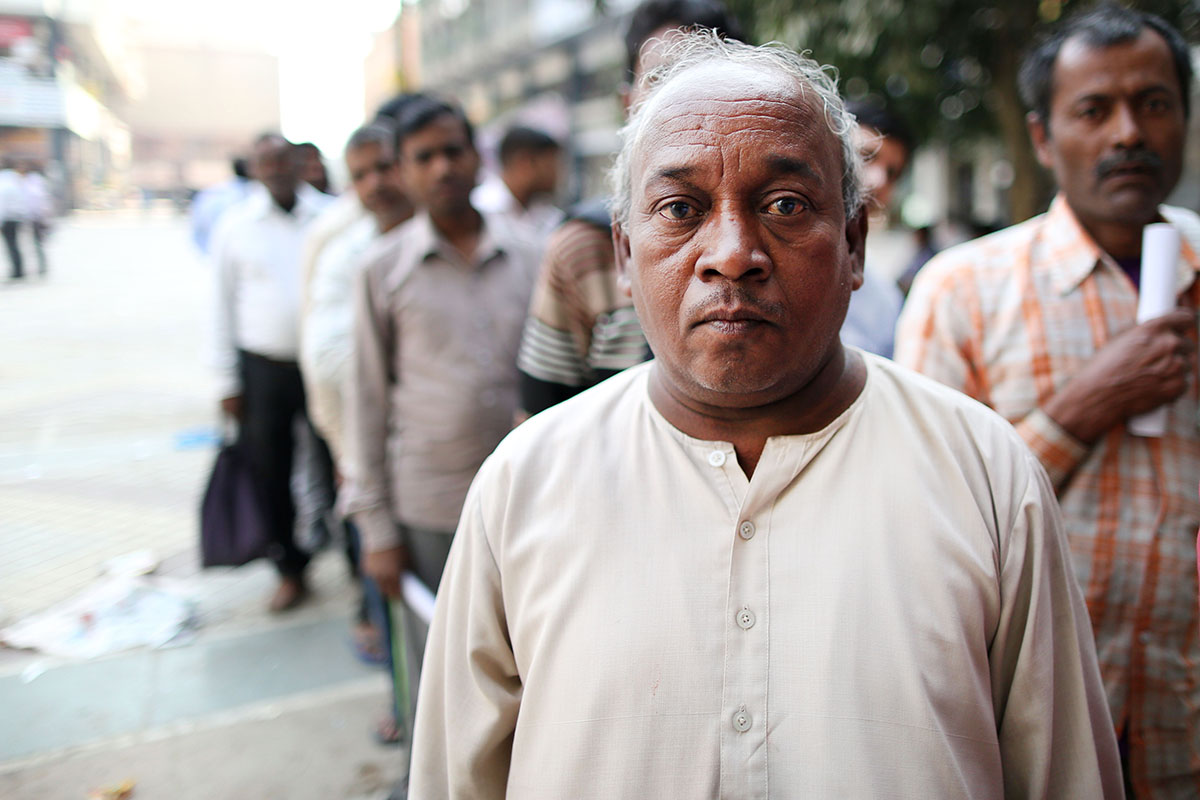 Demonetisation in India [Showkat Shafi/Al Jazeera]