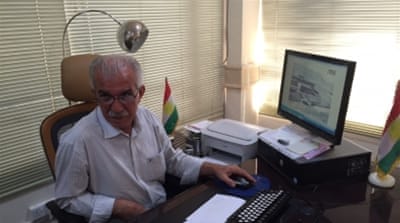 Sadiq Saleh, preservationist, Zheen Archives [Tanya Goudsouzian/Al Jazeera]