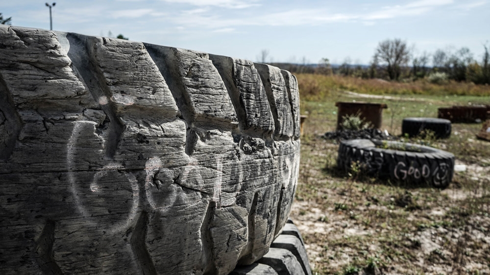 The grounds of a former coal mine in neighbouring Breathitt County [Shaghayegh Tajvidi/Al Jazeera]