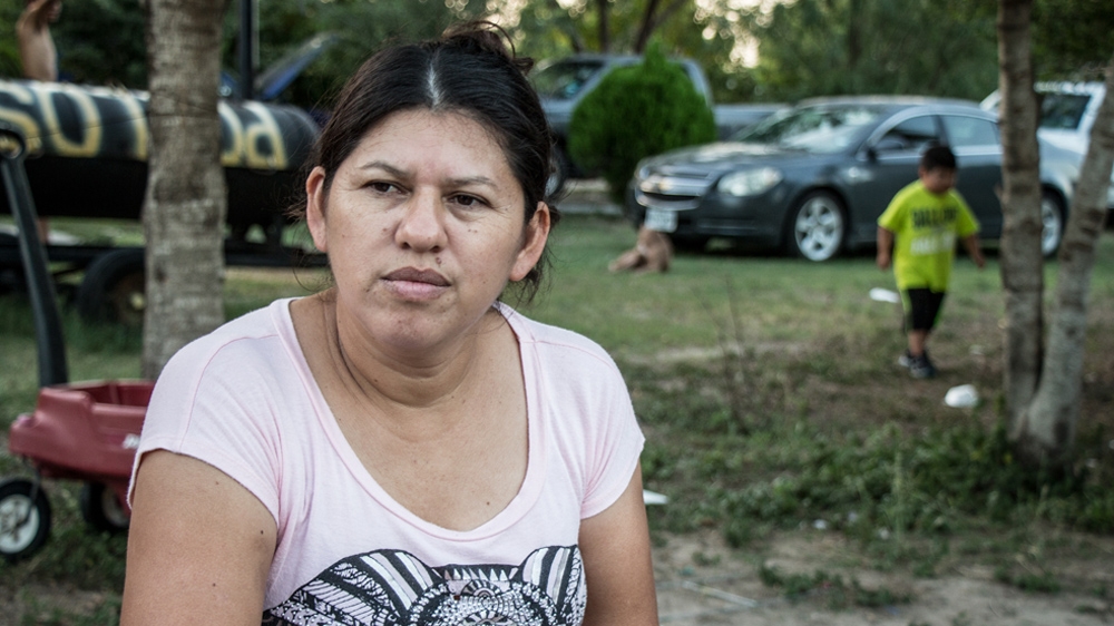 Yolanda's annual income as an employee at a nearby bakery hovers just above $7,000   [Shaghayegh Tajvidi/Al Jazeera]    