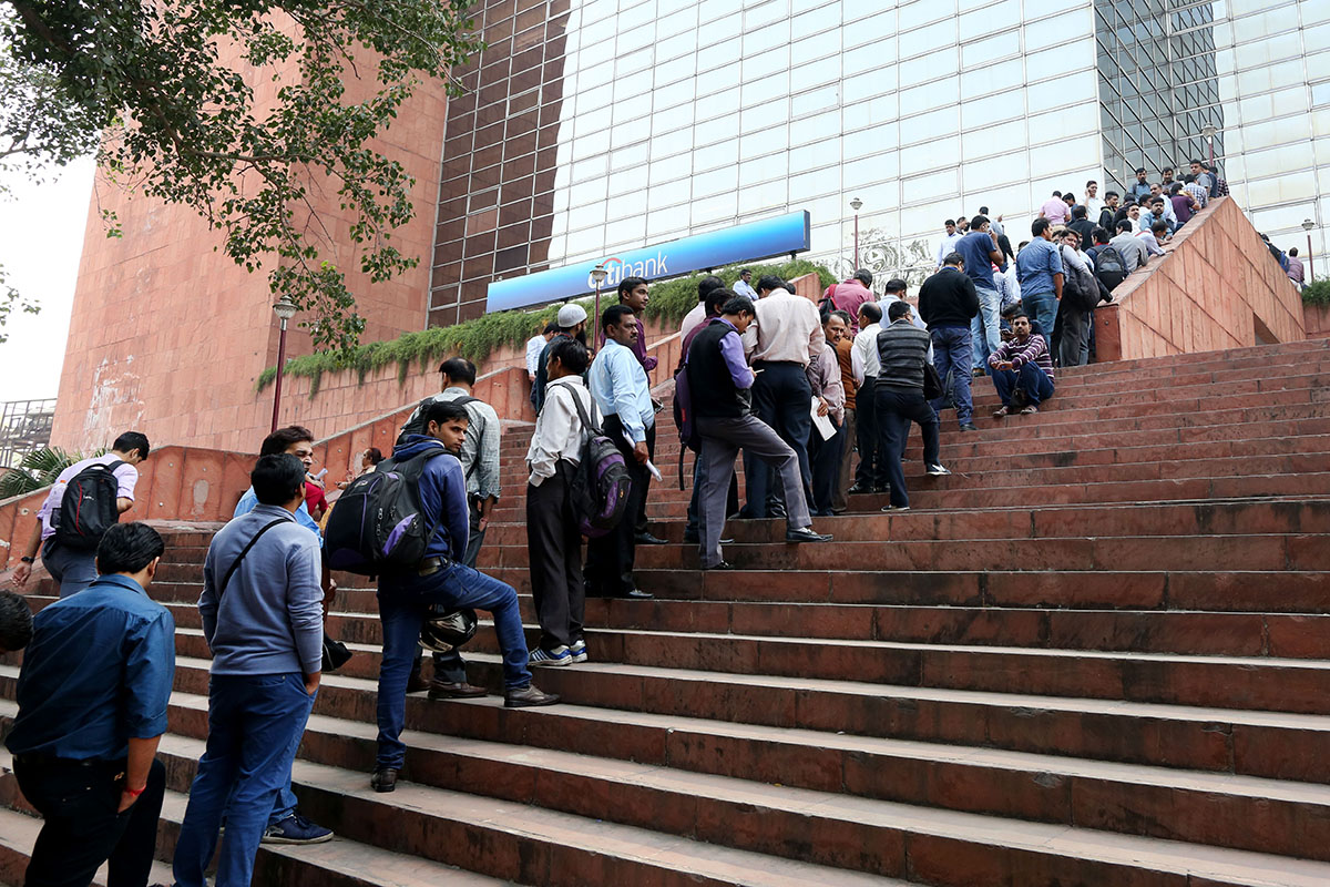 Demonetisation in India [Showkat Shafi/Al Jazeera]