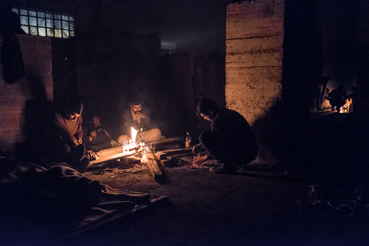 Stranded Refugees / Please Do Not Use