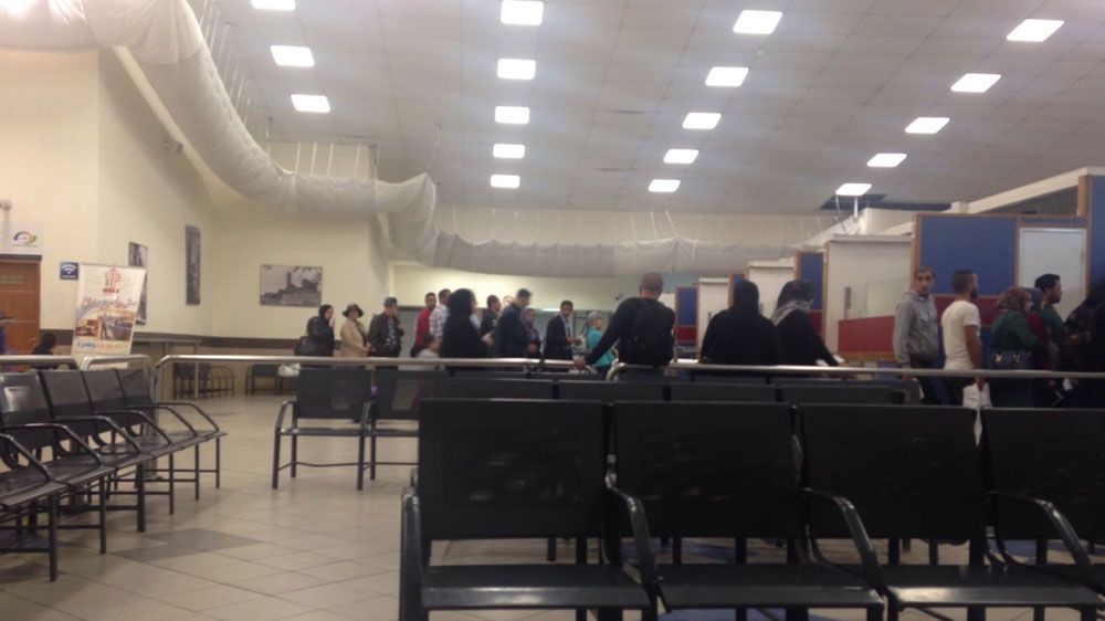 Racial profiling and the targeting and deportation, by Israel, of Muslim and Arab travellers is well-documented [Courtesy of Eoin Wilson/Al Jazeera]