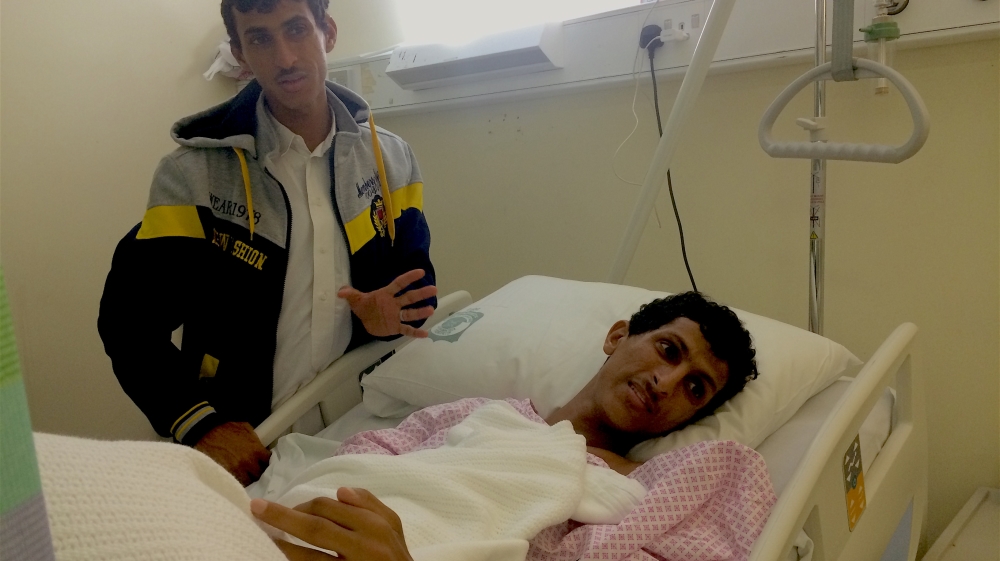 Injured Yemenis treated in Oman