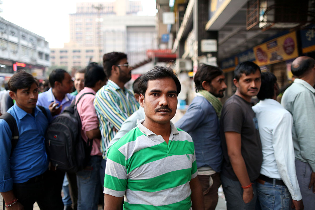 Demonetisation in India [Showkat Shafi/Al Jazeera]