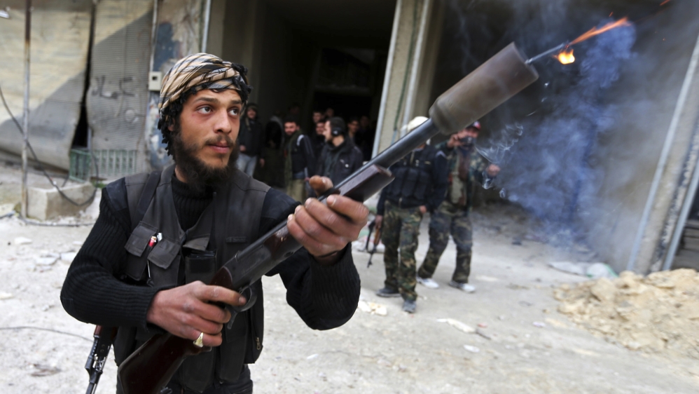 Syrian rebel