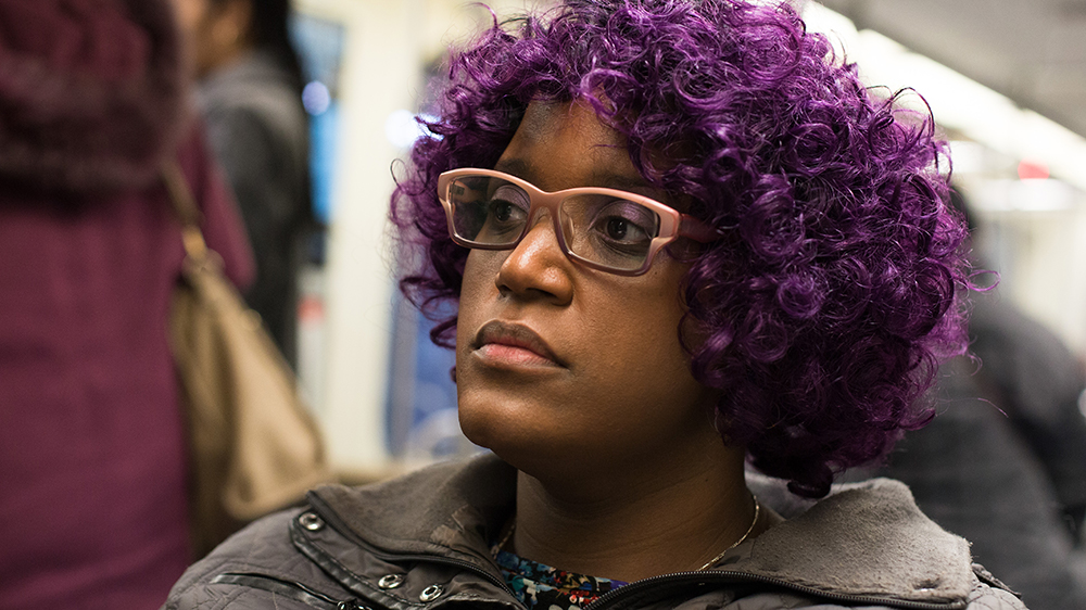 Danyell Williams said Trump's presidency pushed her over the edge [Ricardo Kuettel/Al Jazeera]