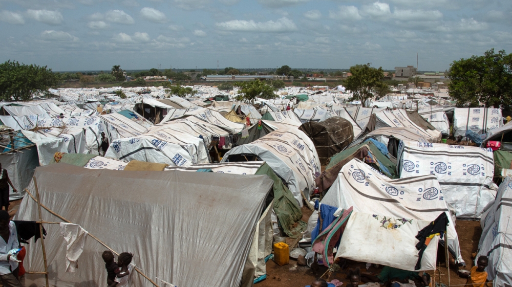 22,000 people sought refuge at the UN base in Wau in the first 10 days after the attacks on the town [Richard Nield/Al Jazeera] 