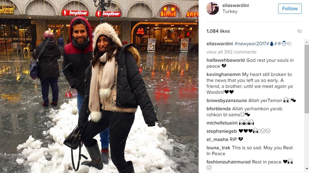 Relatives of Elias Wardini, left, confirmed to MTV Lebanon that he was killed in the attack [Elias Wardini/Instagram]