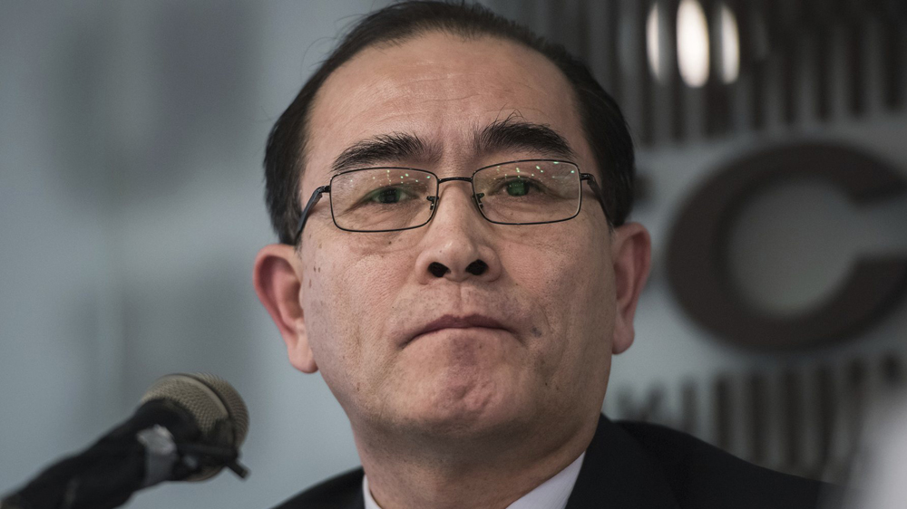 North Korea defector thae