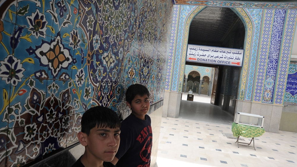 Zaynab shrine in Damascus