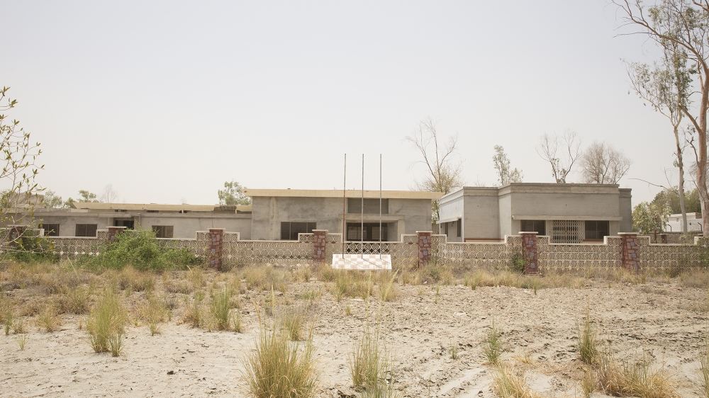 A guest house remains unused and locked adjacent to the historic site at Moenjodaro [Faras Ghani/Al Jazeera]The Pakistan Tourism Development Corporation office at Moenjodaro [Faras Ghani/Al Jazeera]