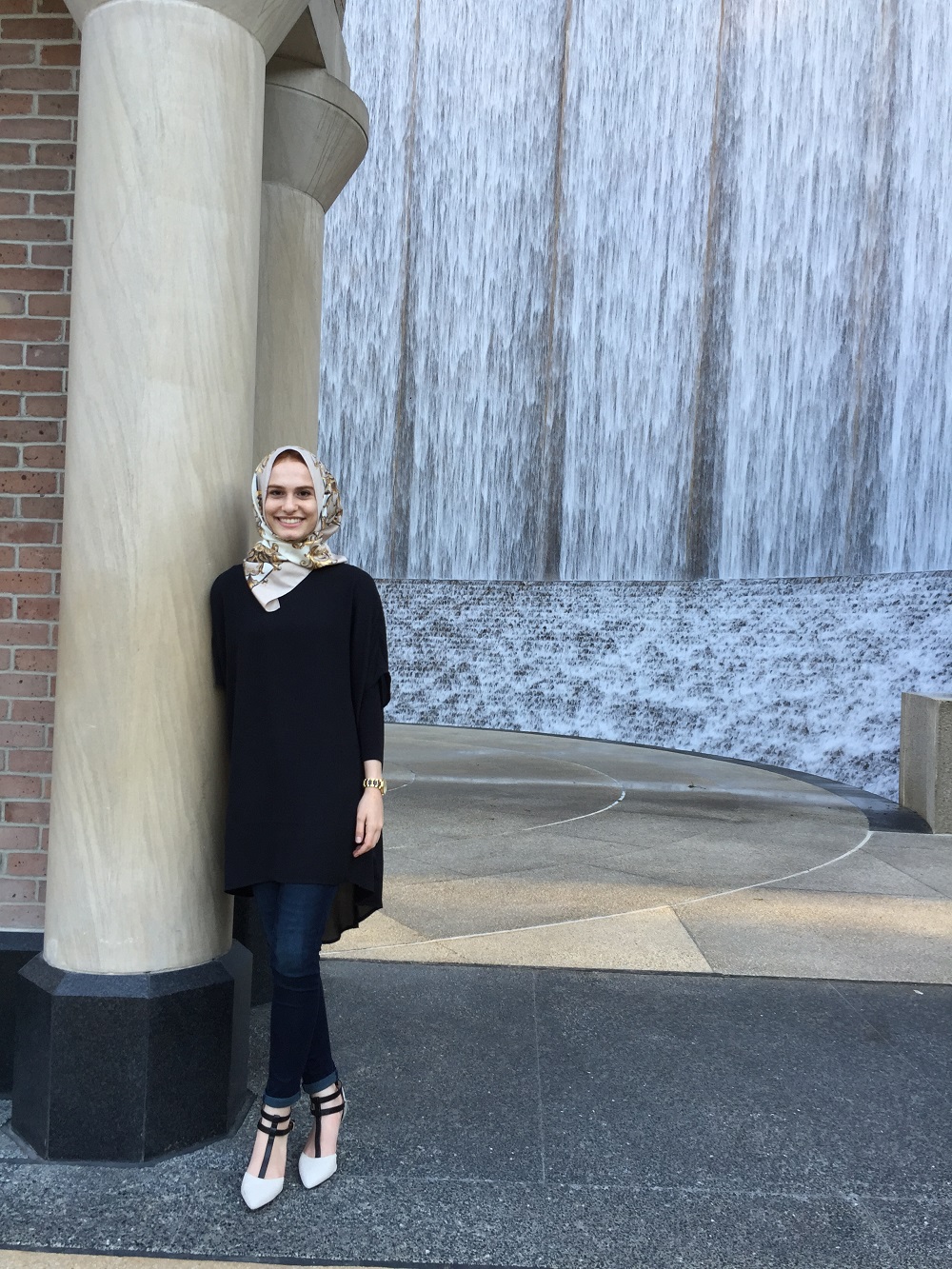 Albaba, 22, is a first-year medical student at the University of Texas Medical Branch, in Galveston [Courtesy of Dania Albaba]