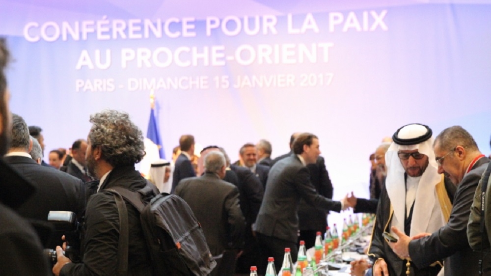 The conference is the second organised by France to re-start talks on the two-state solution between Palestine and Israel [Robert Kennedy/Al Jazeera]