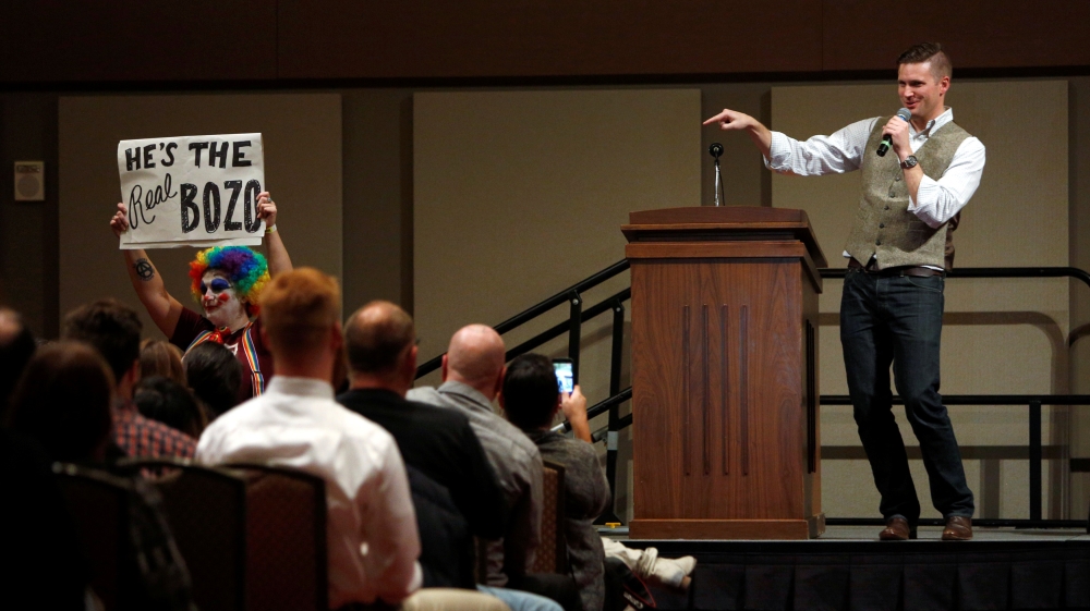 White nationalist leader Richard Spencer claims to have coined the term 'alt-right' [File: Spencer Selvidge/Reuters]