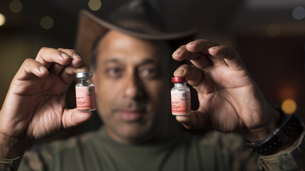 Currently, 2500 vials of the antivenom have been produced as part of a test batch. First freeze-dried, it can be stored at room temperature.  [Malaka Mp/Al Jazeera]