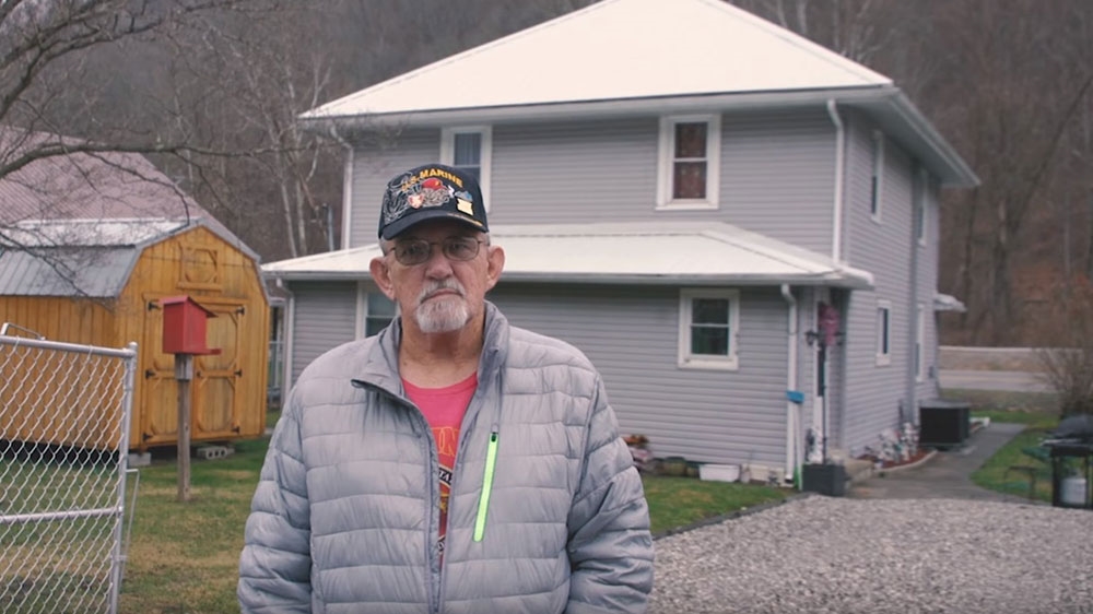 Carl Shoupe, former Union organiser, Appalachia eastern Kentucky