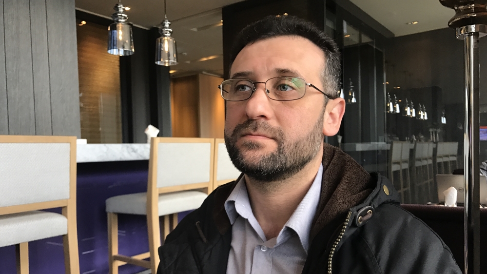 AlHamwi was in the UK pursuing a PhD when the uprising started. He is now the advocacy director of Rethink Rebuild Society, an organisation set up as a voice of the British Syrian community [Zena Tahhan]