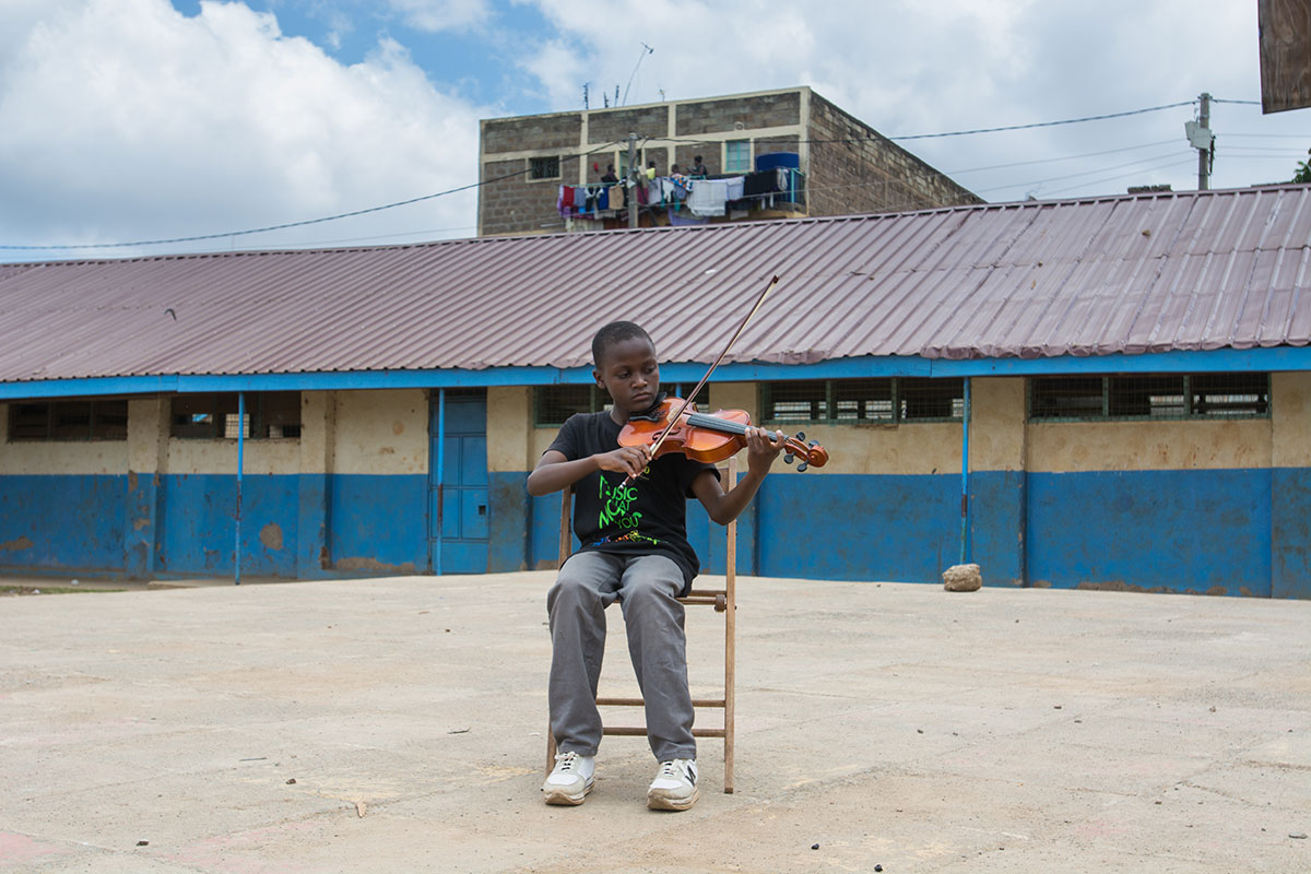 Mozart in the Korogocho slum/ Please Do Not Use