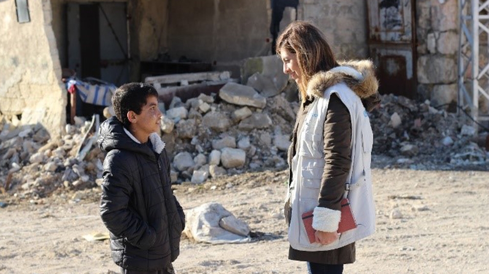 Majed recalls the explosion that killed his friend Omar: 