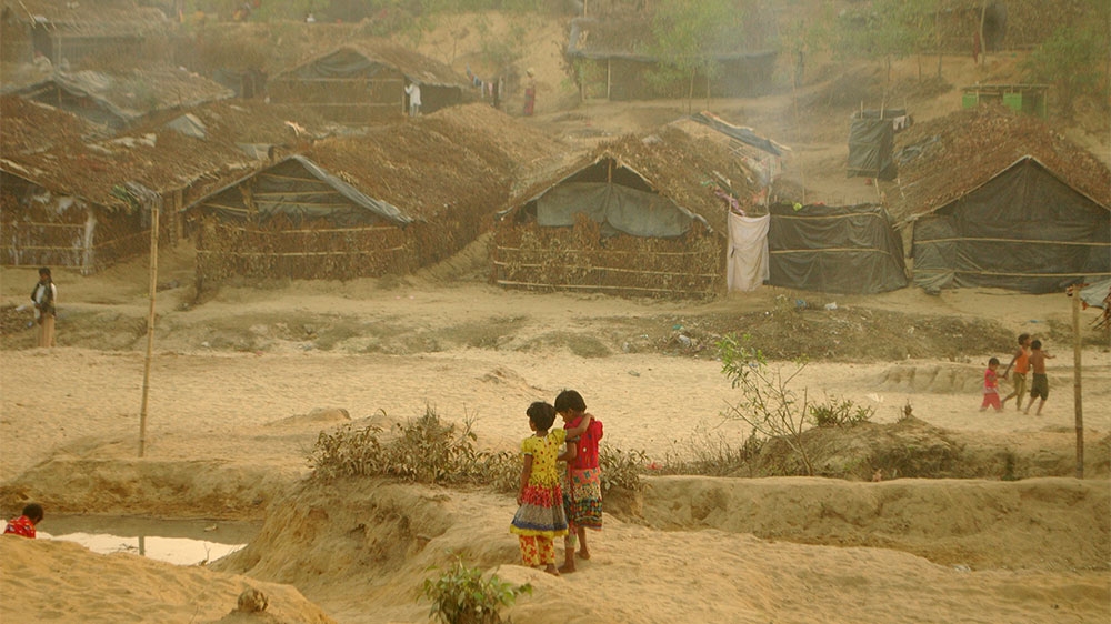 The refugee camp in Balukhali lacks basic amenities [  Naushad Ali Husein  /Al Jazeera]