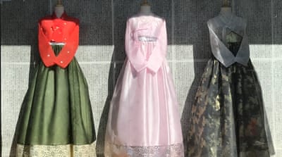 The popularity of Korean dramas, cosmetics and electronics draw non-Korean-Americans to Koreatown [Massoud Hayoun/Al Jazeera]