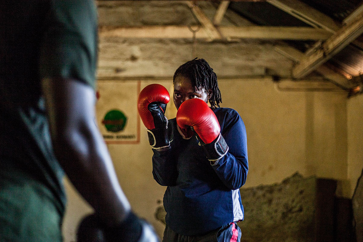 Girls Boxing Nairobi Kenya/Please Do Not Use