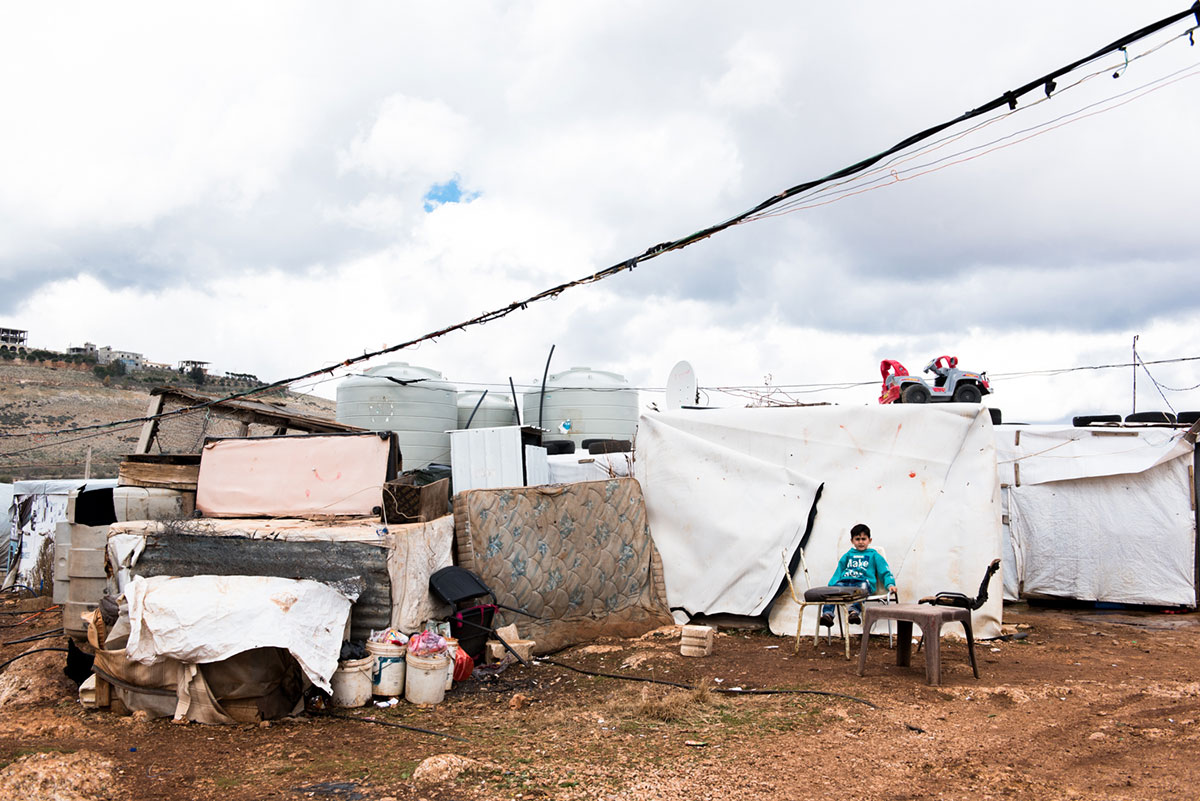 Marj El Khohk refugee camp/ Please Do Not Use