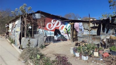 The home of the Carias family [Ruben Dario Godoy/Al Jazeera]