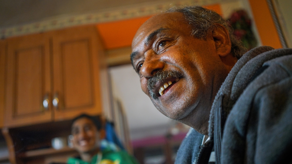Jan Carny lives in the slum with his wife, son, daughter-in-law and two of his “15 or 16 grandkids”