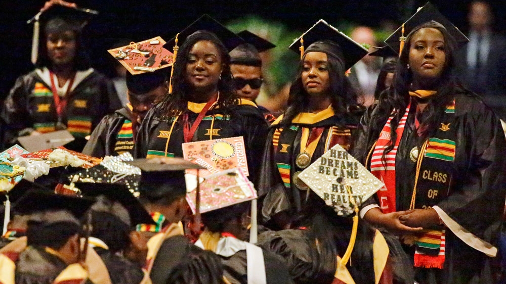DeVos alienated many African-Americans in February when she described historically black colleges as “real pioneers”