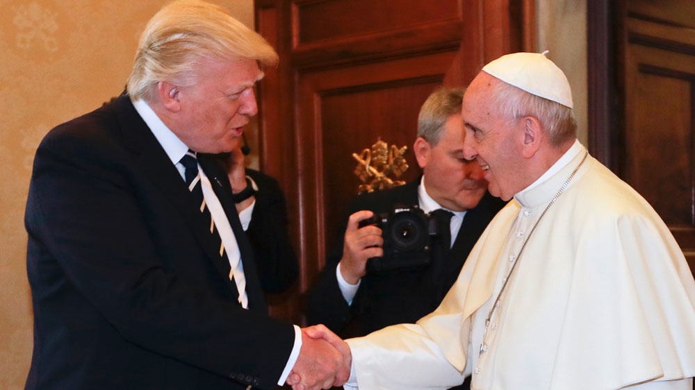 Trump in Vatican