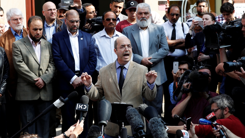 Didbury Mosque presser