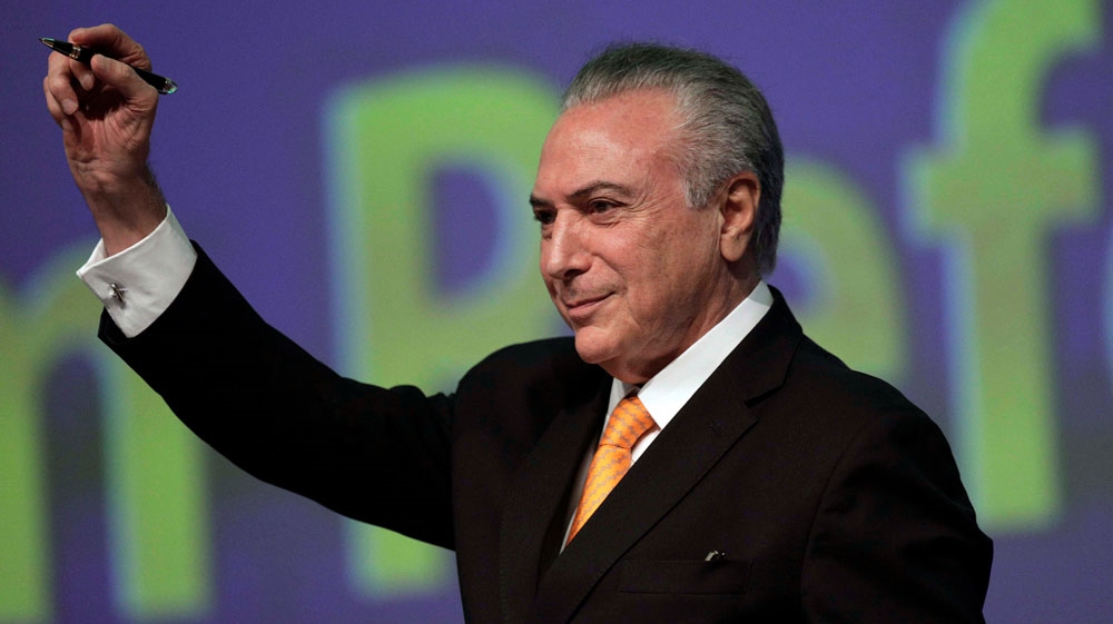 Brazil President Michel Temer