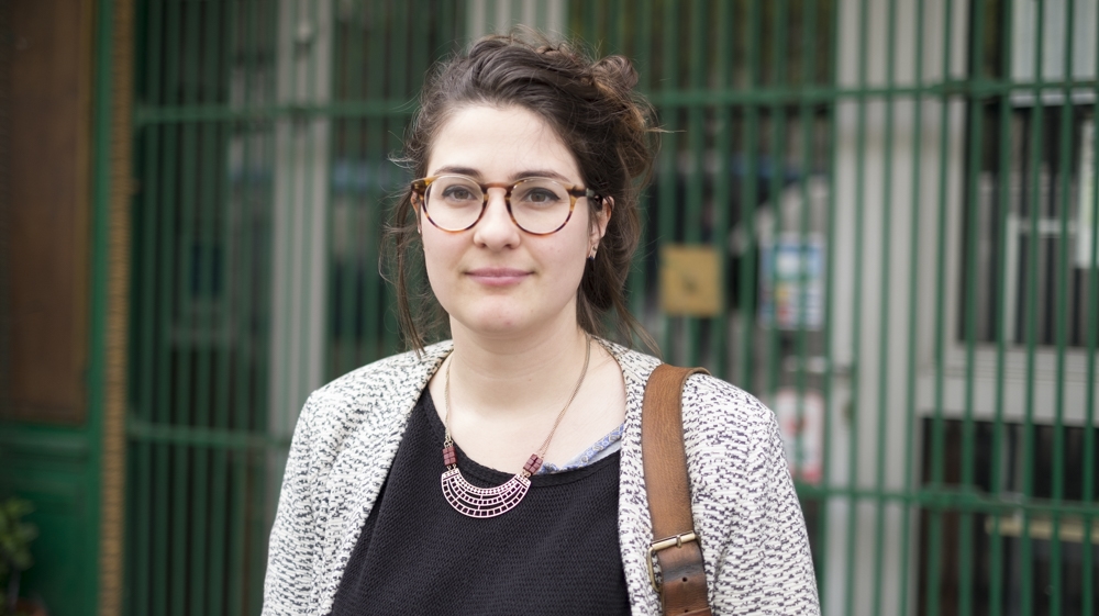 'I'm disappointed with politics and I don't think that voting for Macron is the way to oppose Le Pen.' [Raymond Bobar/Al Jazeera]