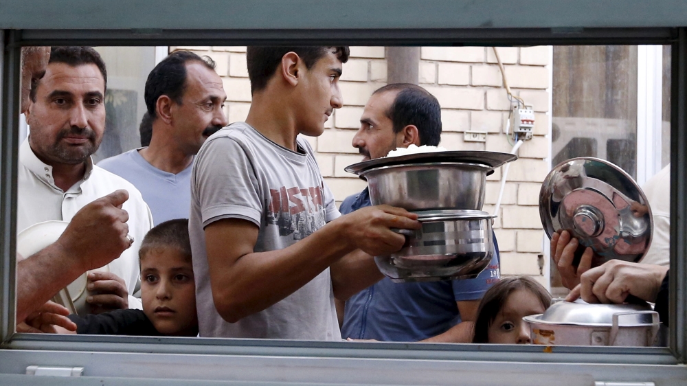 Amid skyrocketing prices for ingredients, many families cannot afford to make some of the traditional Ramadan dishes [Mohammed Ameen/Reuters]